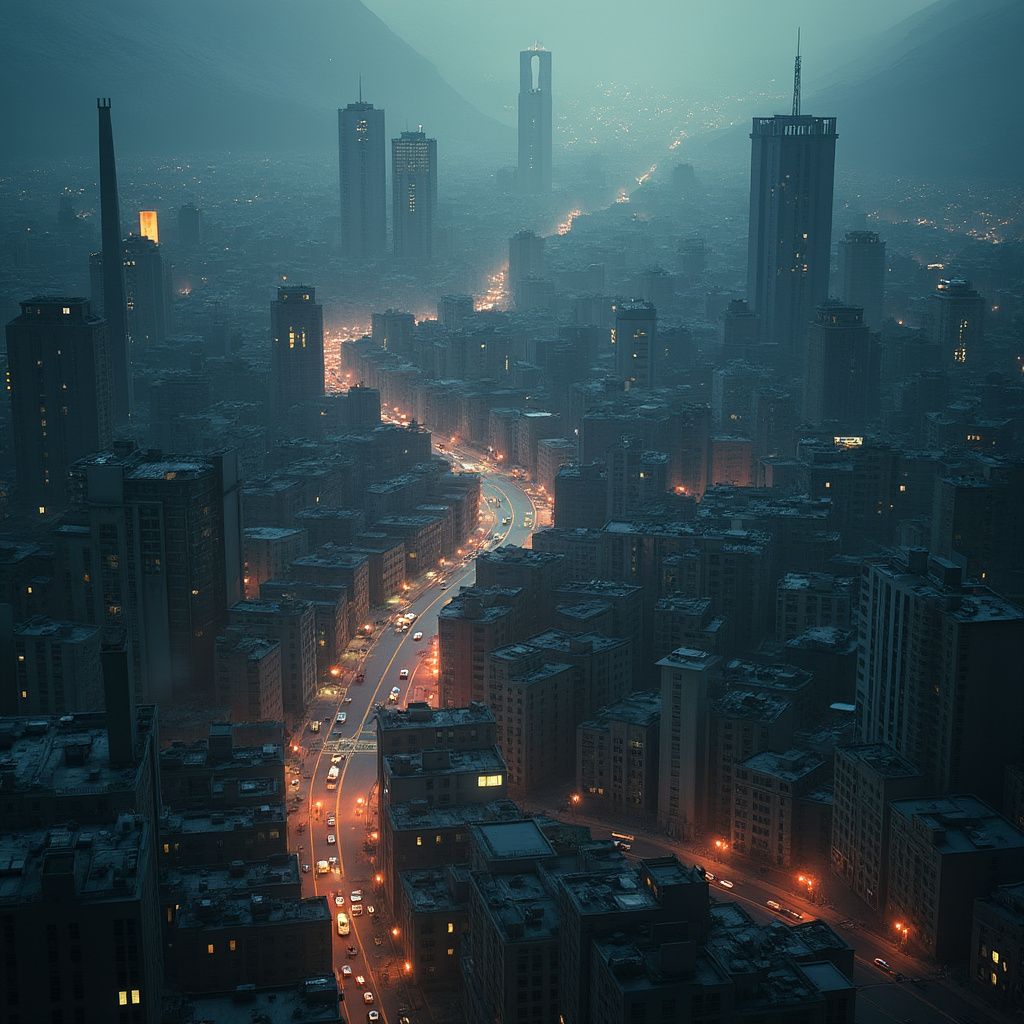 Screenshot della città sommersa nel gioco